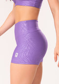 Short Shine Lilás Texturizado Dlk