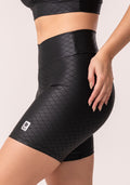 Bermuda Shine Preto Textura Quadriculada Dlk