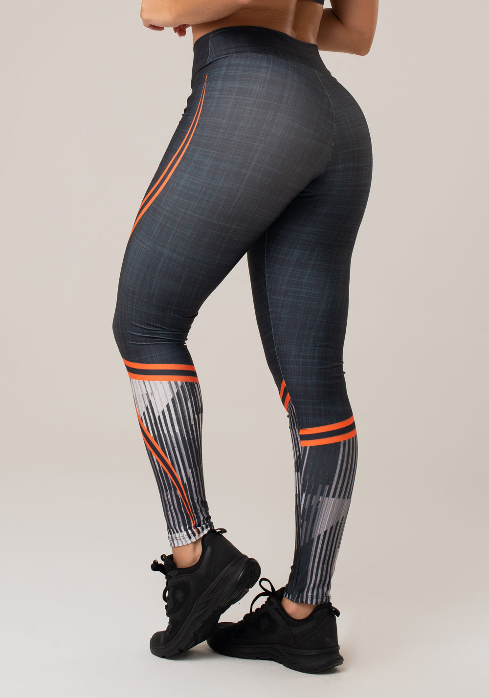 Legging Fitness Feminina New Printed Estampada Mix Geo Dlk