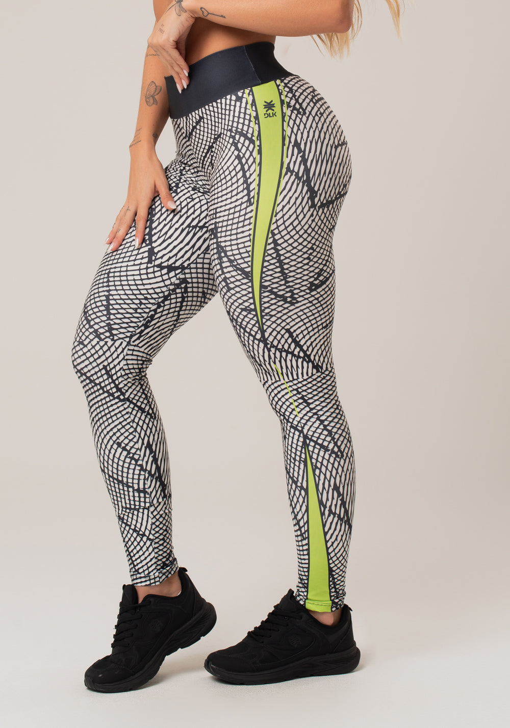Calça Legging Printed Estampada Grade Dlk