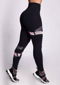 Calça Legging Preta Silk Evolution Dlk