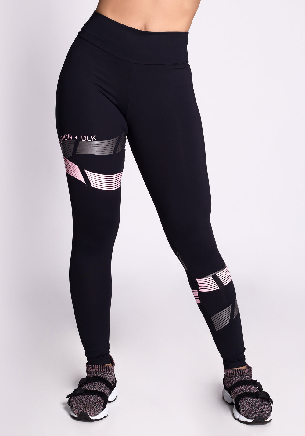 Calça Legging Preta Silk Evolution Dlk