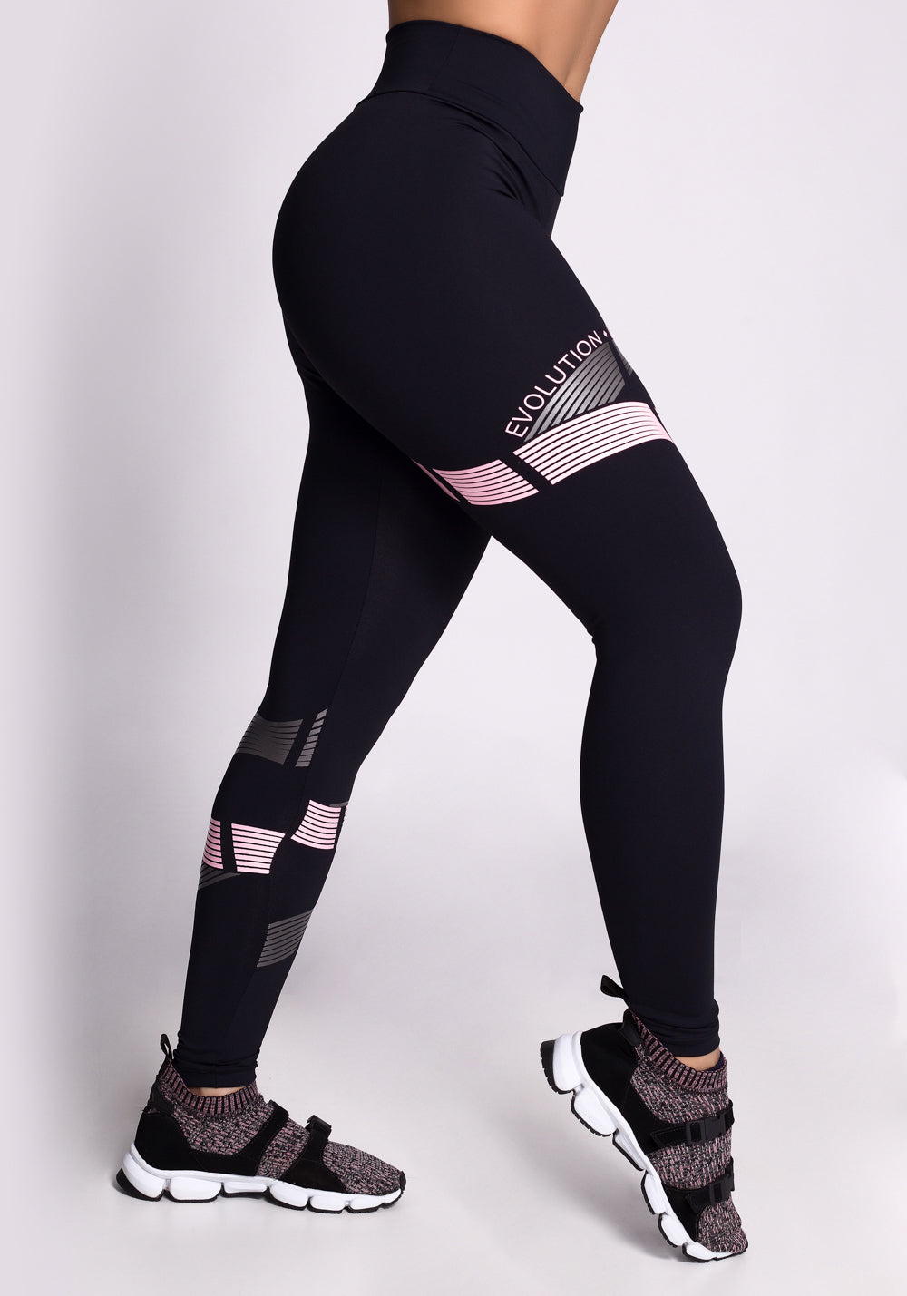 Calça Legging Preta Silk Evolution Dlk