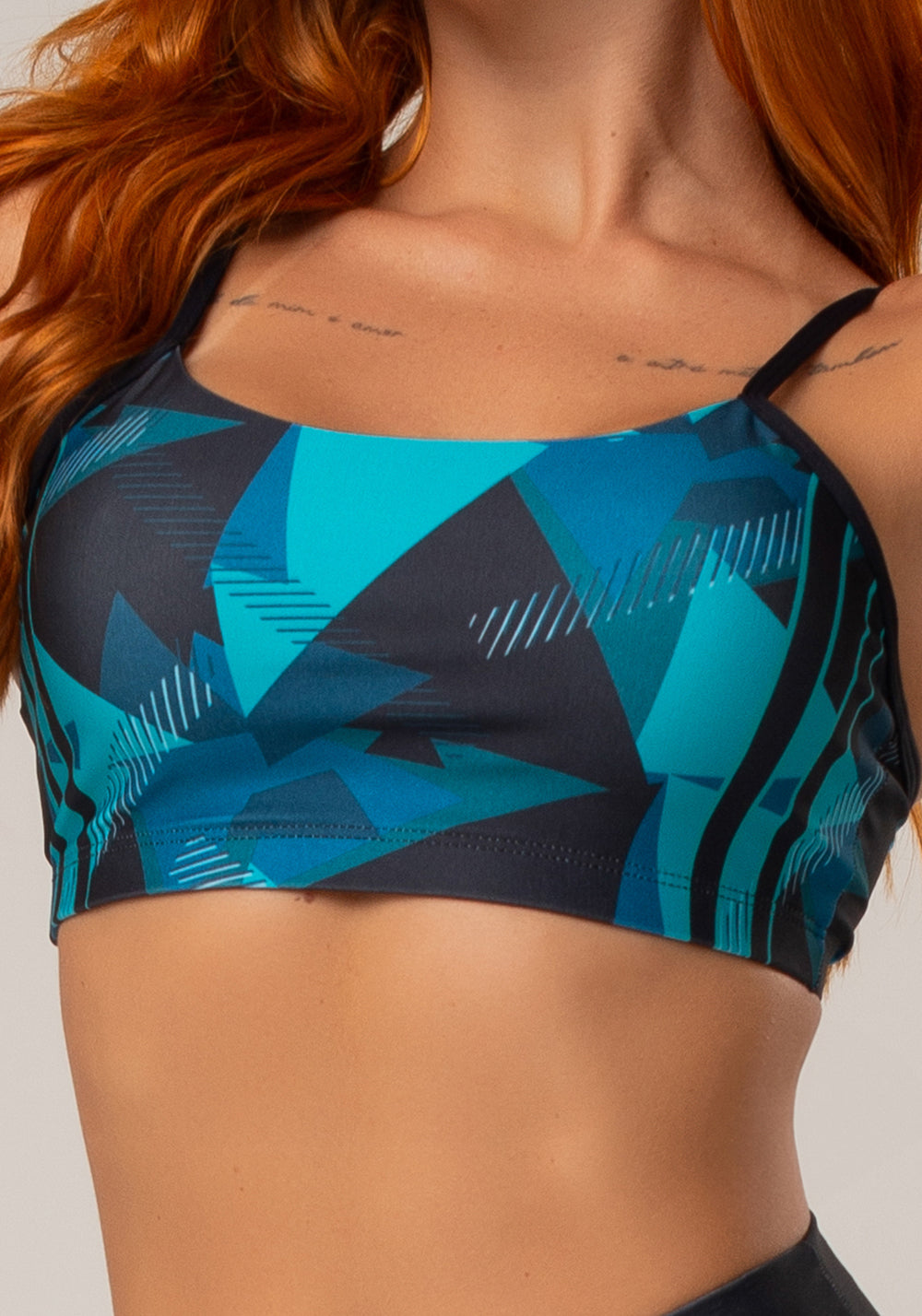 Top Com Bojo Printed Estampado Splinter Dlk