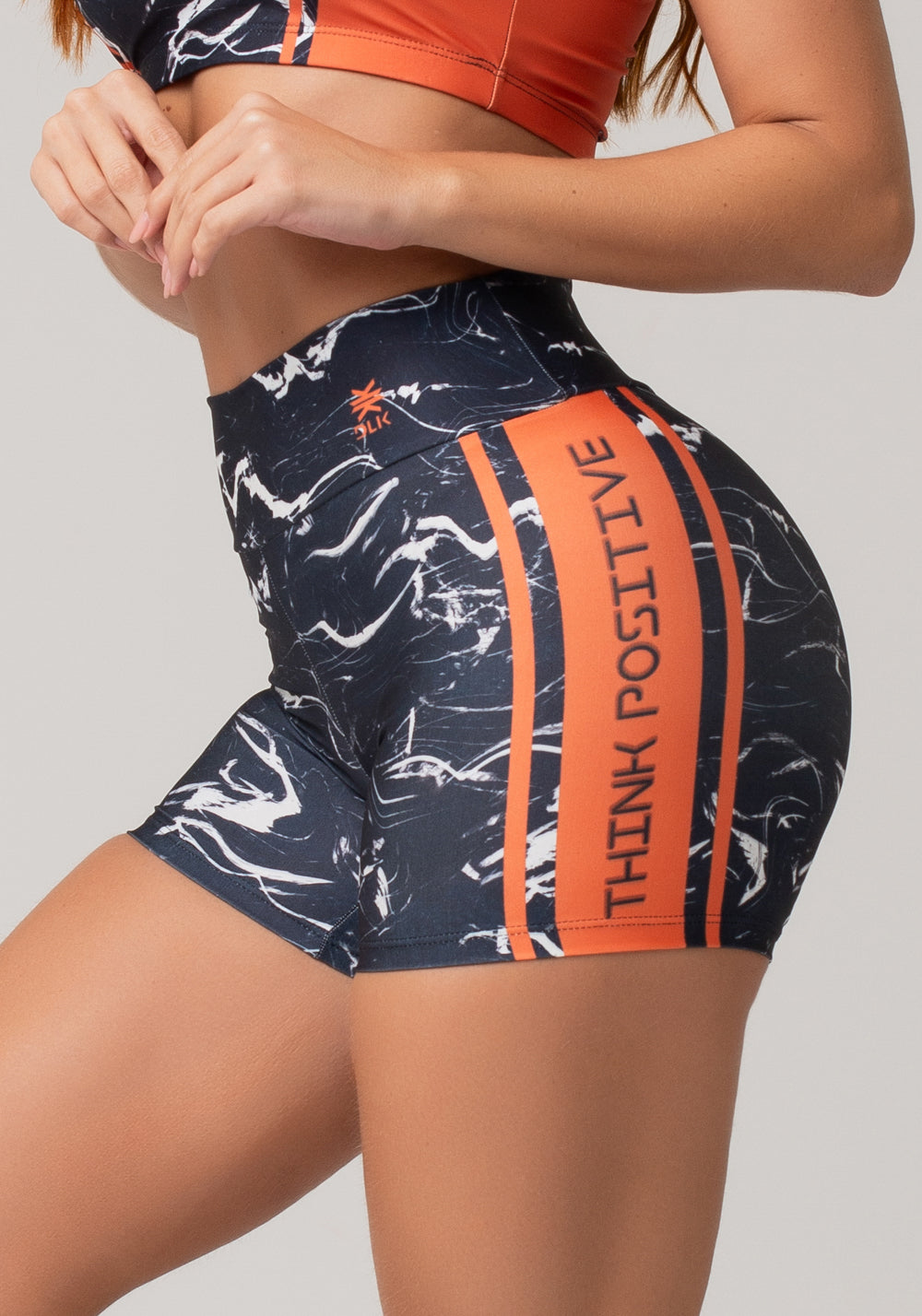 Short Printed Estampado Marmorizado Dlk