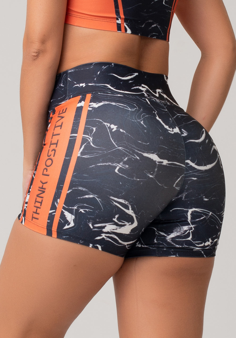 Short Printed Estampado Marmorizado Dlk