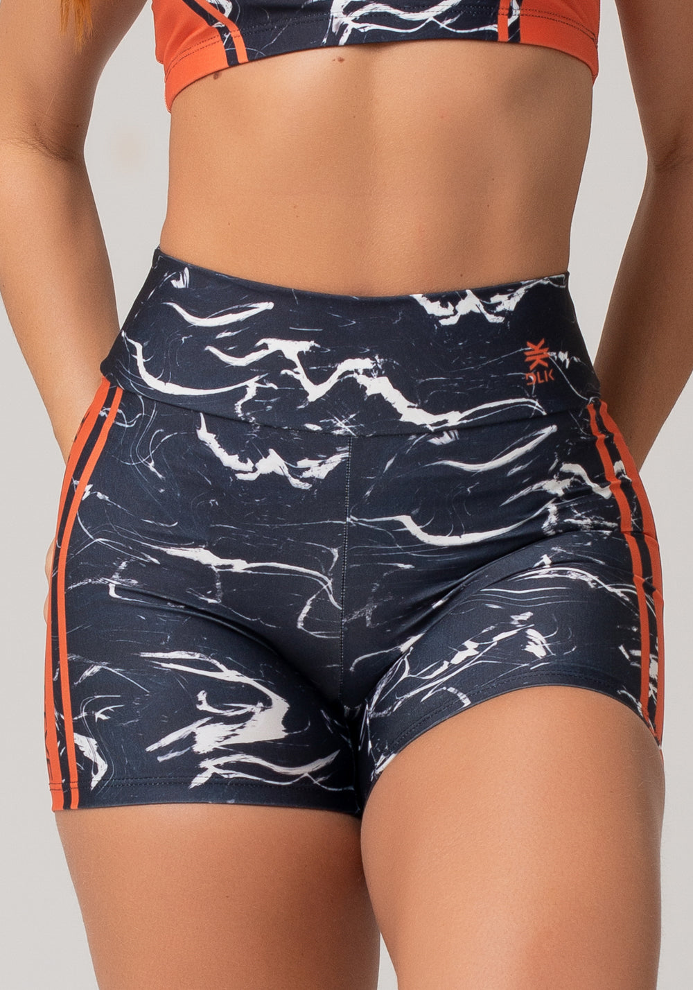 Short Printed Estampado Marmorizado Dlk