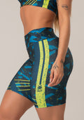 Bermuda Fitness Feminina New Printed Estampada Abstrato Dlk