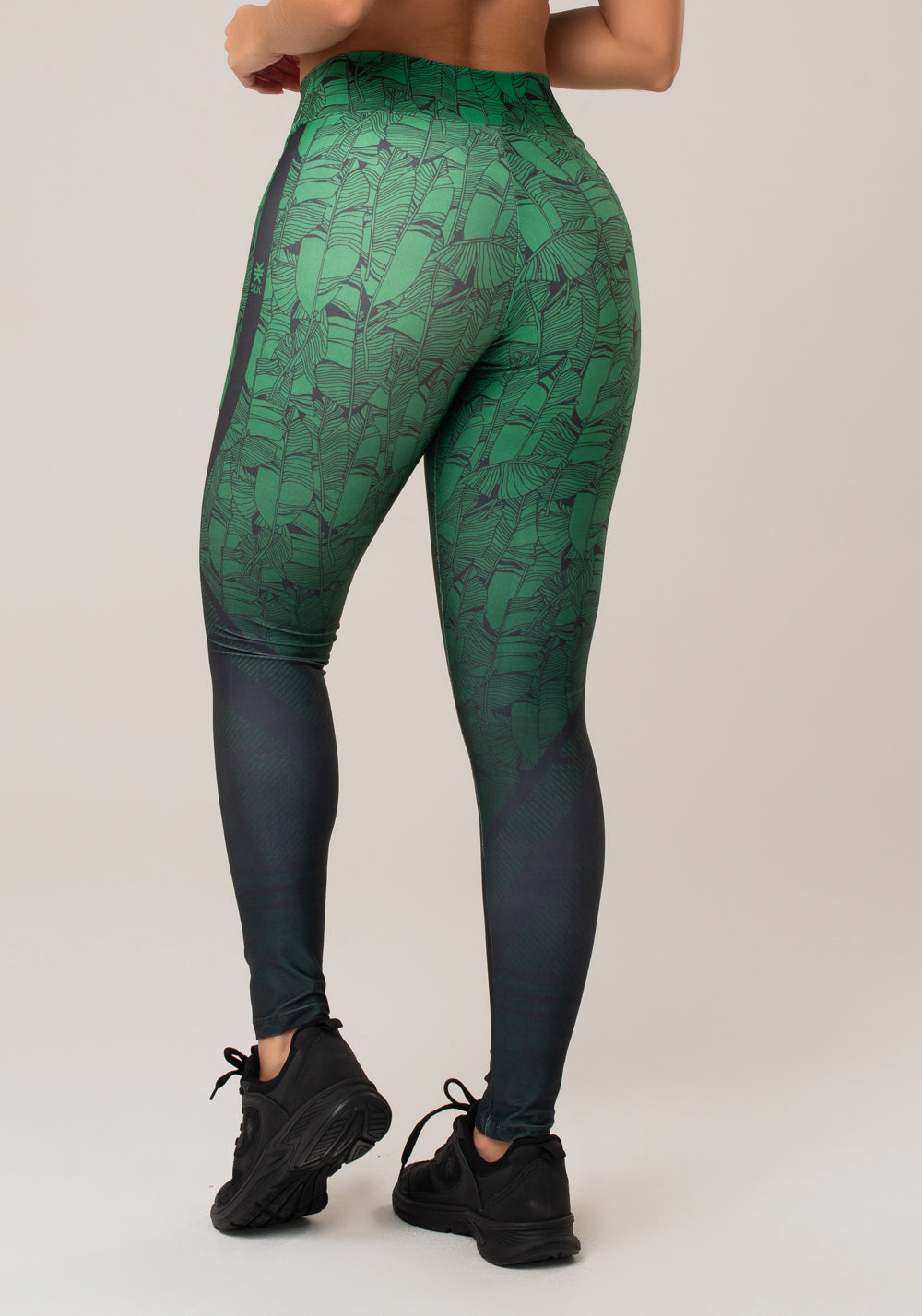 Legging Fitness Feminina New Printed Estampada Grass Dlk