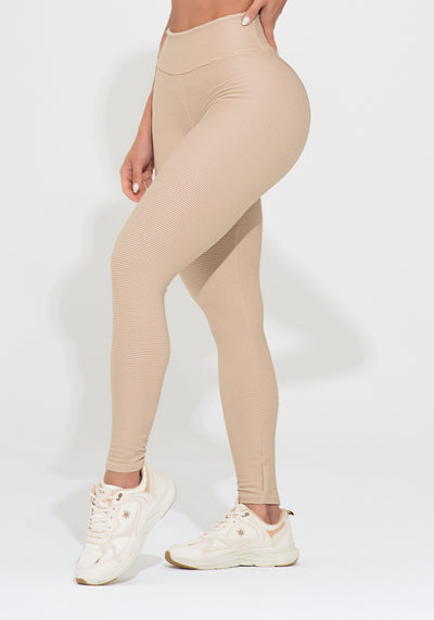 Legging Fitness Feminina Nude Canelada Action Dlk