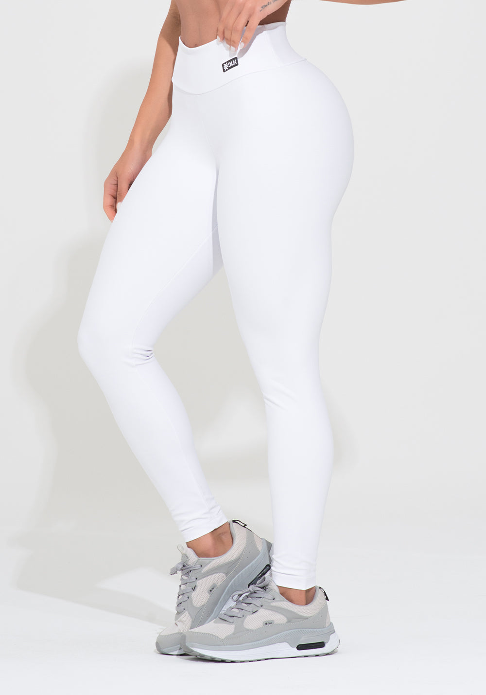 Legging Fitness Feminina Branca Action Dlk