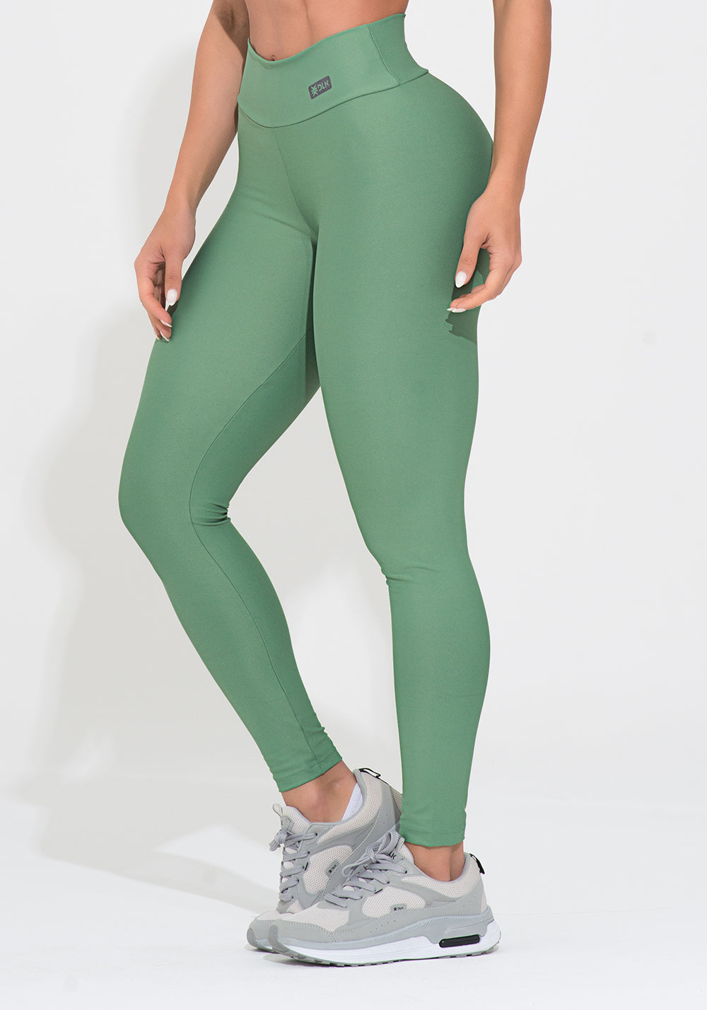 Legging Fitness Feminina Verde Action Dlk