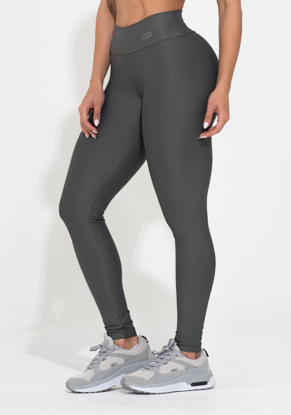 Legging Fitness Feminina Chumbo Action Dlk