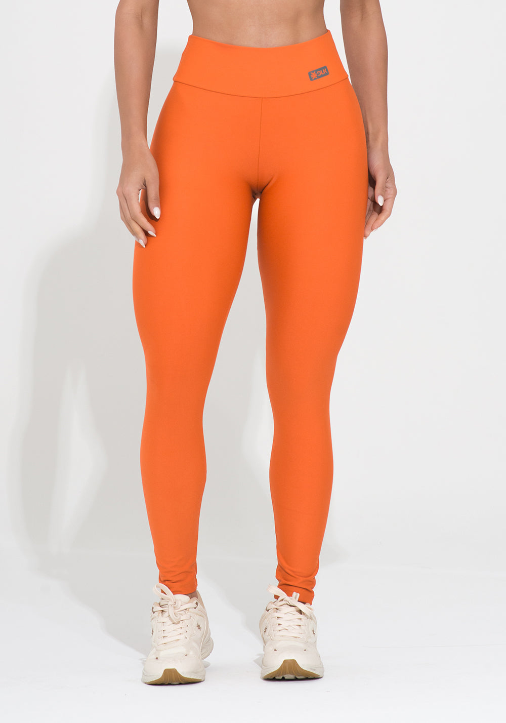 Legging Fitness Feminina Laranja Action Dlk