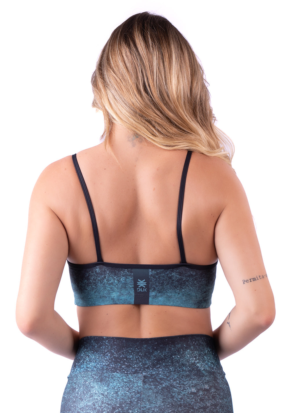Top Fitness Feminino Com Bojo New Printed Estampado Butterfly Wing Dlk