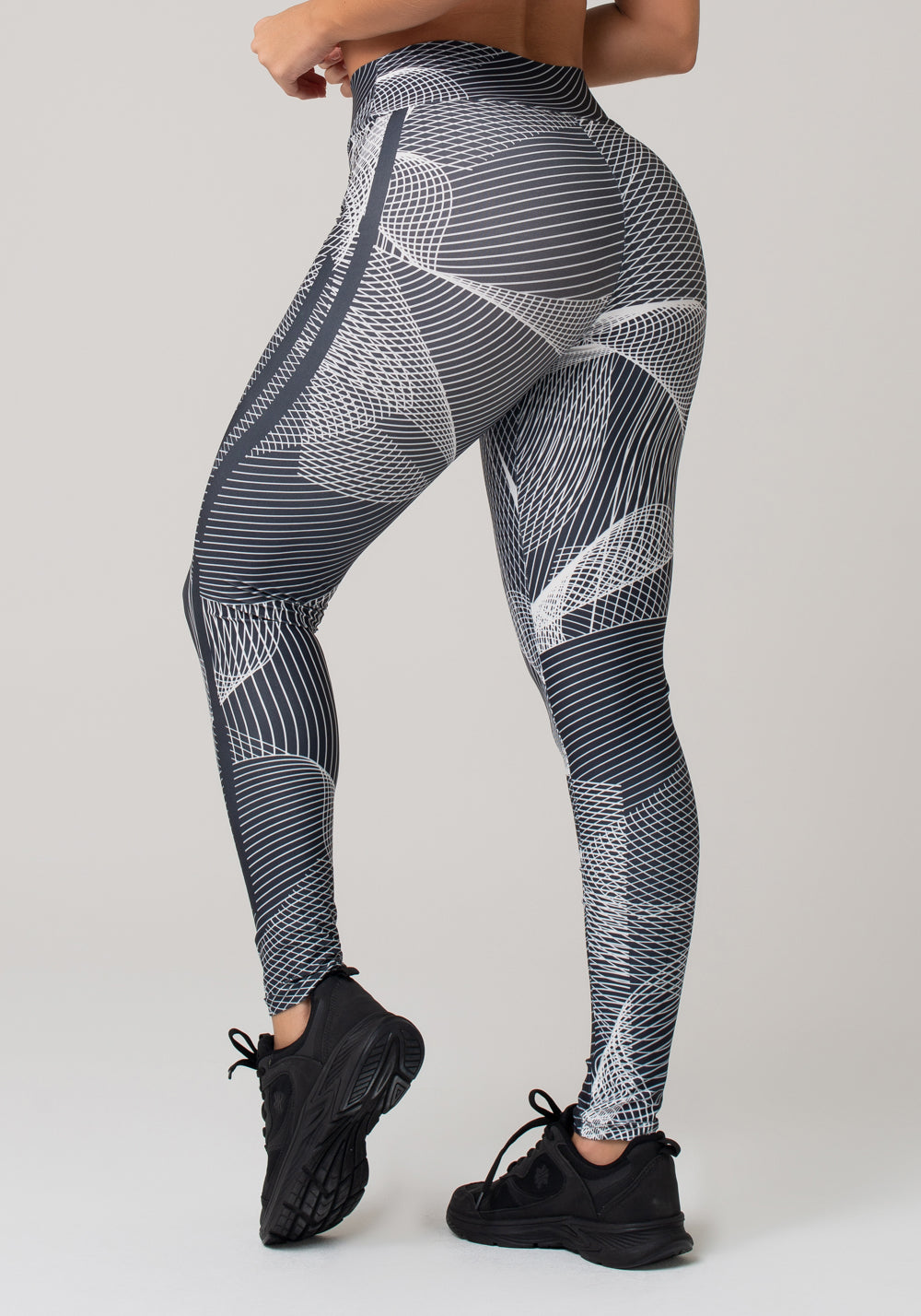 Legging Fitness Feminina New Printed Estampada Gradil Dlk