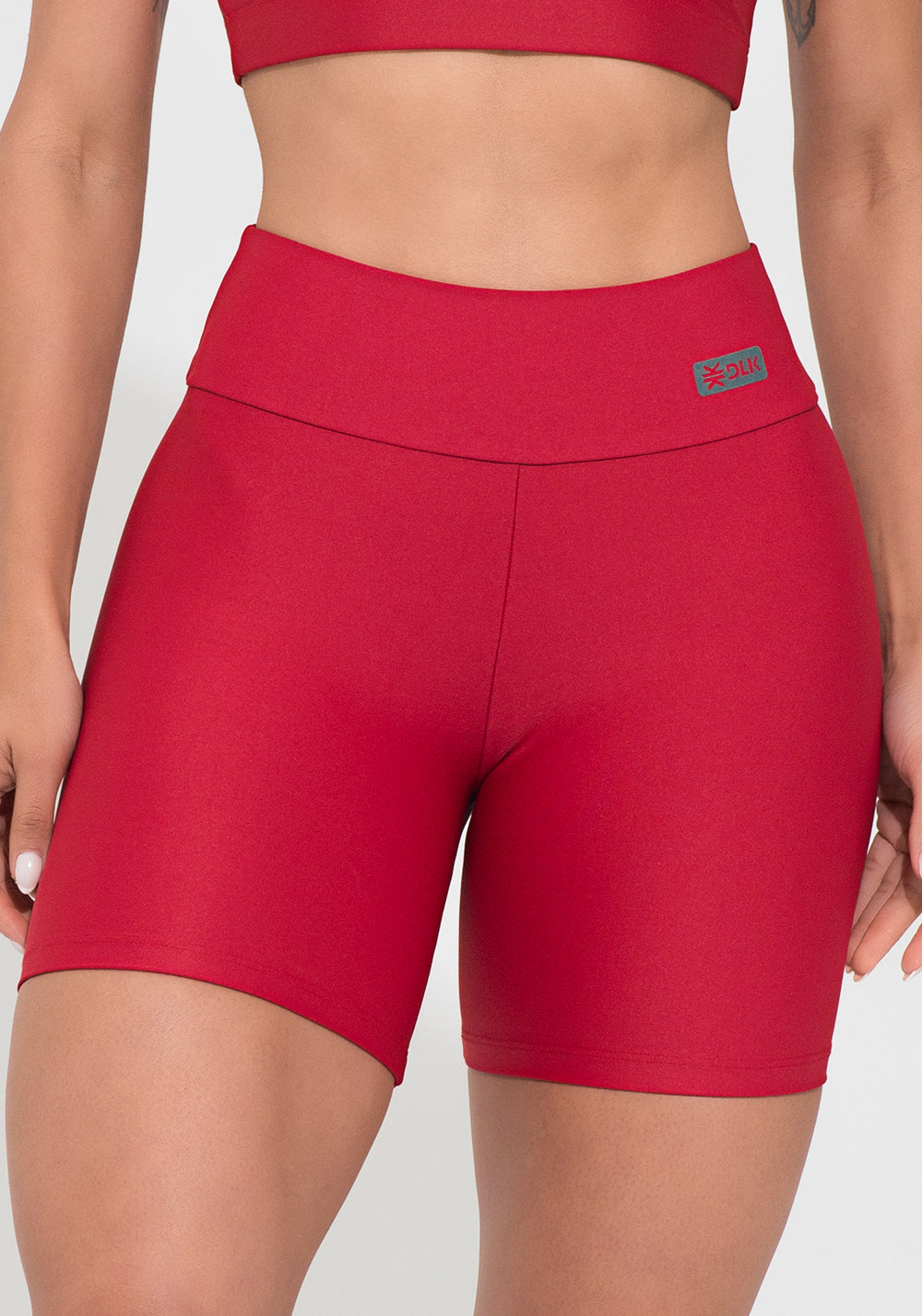 Short Fitness Vermelho Action Dlk