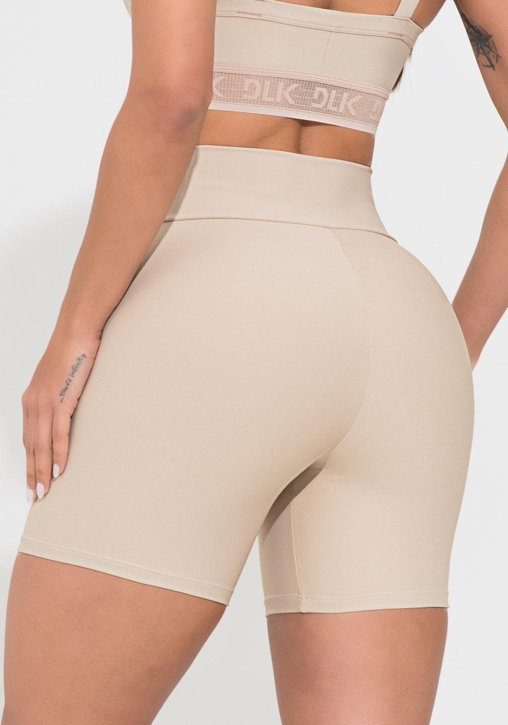 Short Fitness Feminino Nude Action Dlk