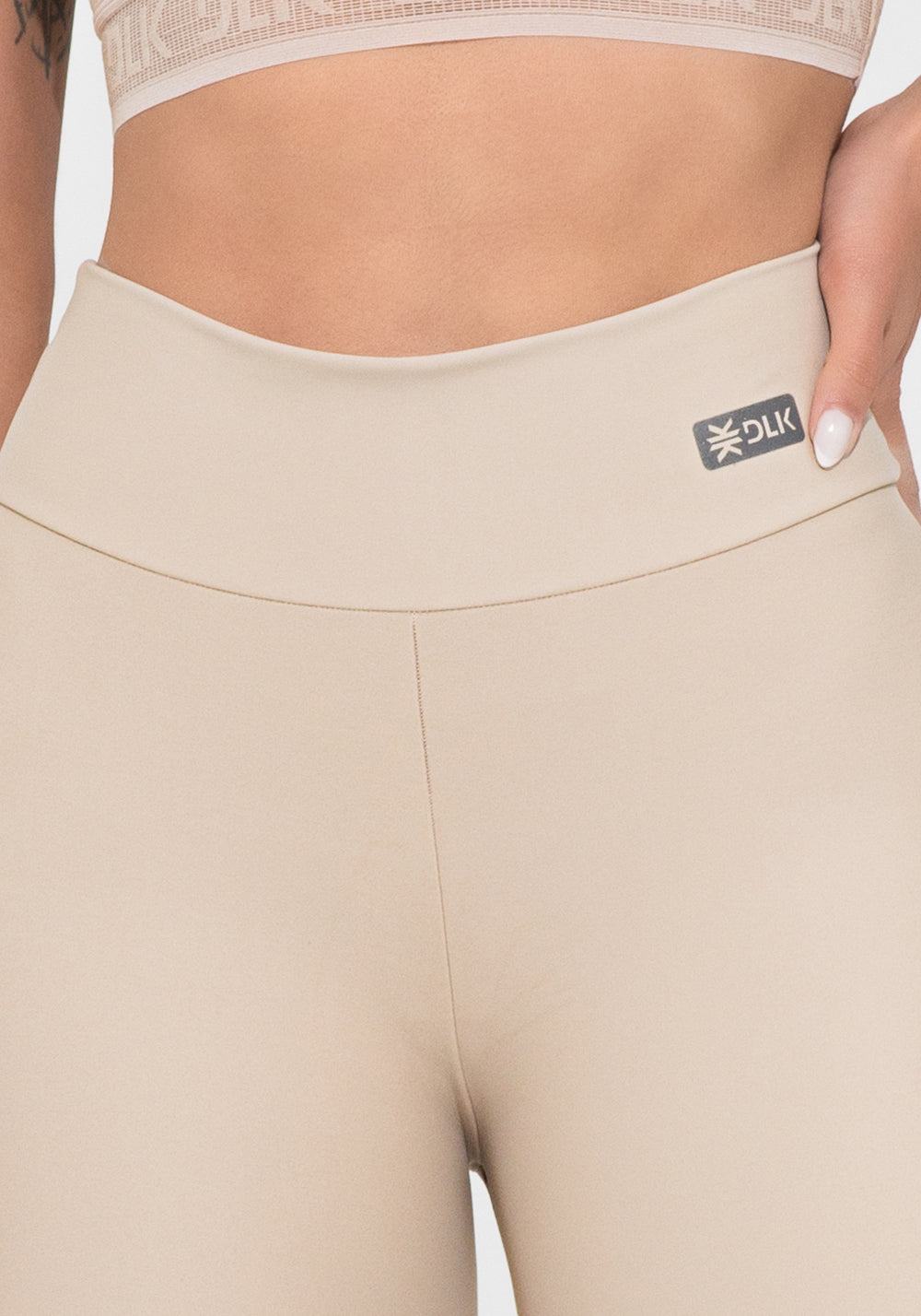 Short Fitness Feminino Nude Action Dlk