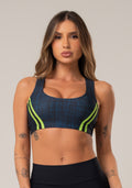 Top Fitness Feminino New Printed Estampado Mix Geo Neon Dlk