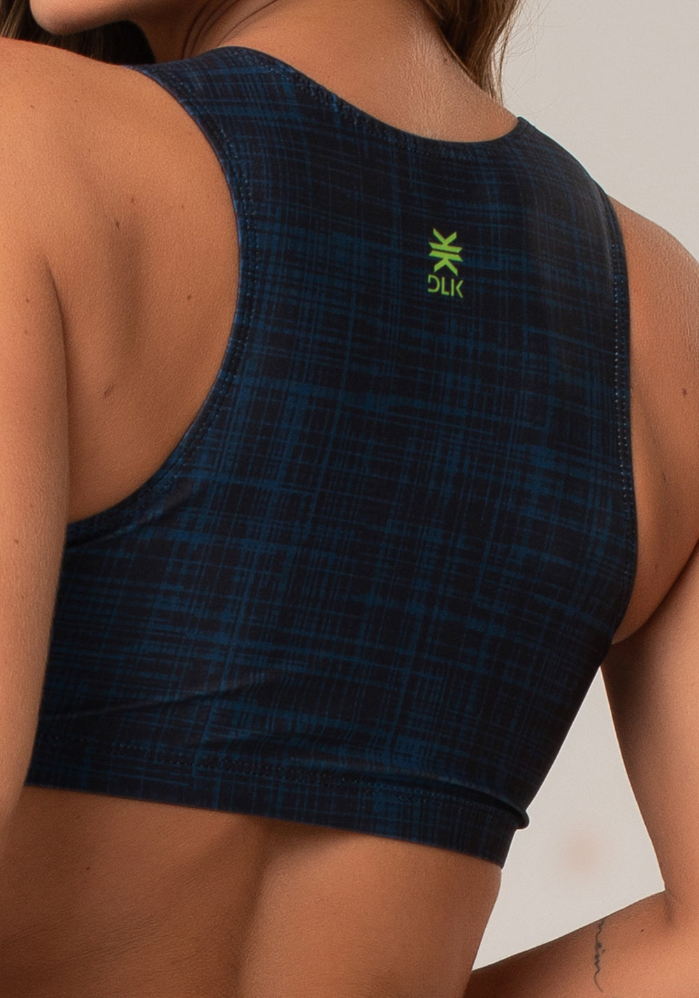 Top Fitness Feminino New Printed Estampado Mix Geo Neon Dlk