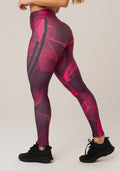 Legging Fitness Feminina New Printed Estampada Gradil Pink Dlk