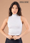 Cropped Básico Ribana Mescla Claro Dlk