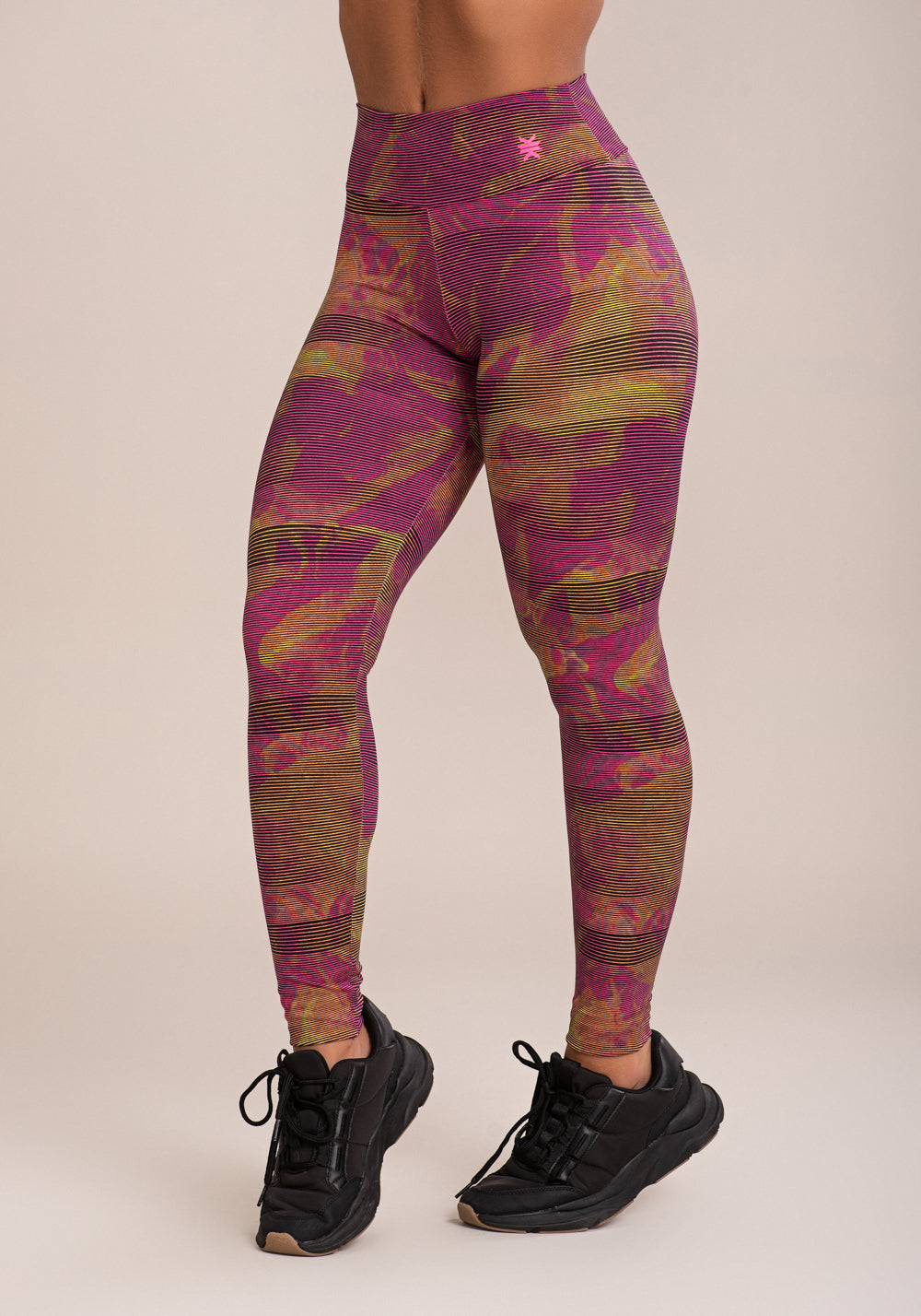 Legging Fitness Feminina Euphoria Estampa Smoke Lines Dlk