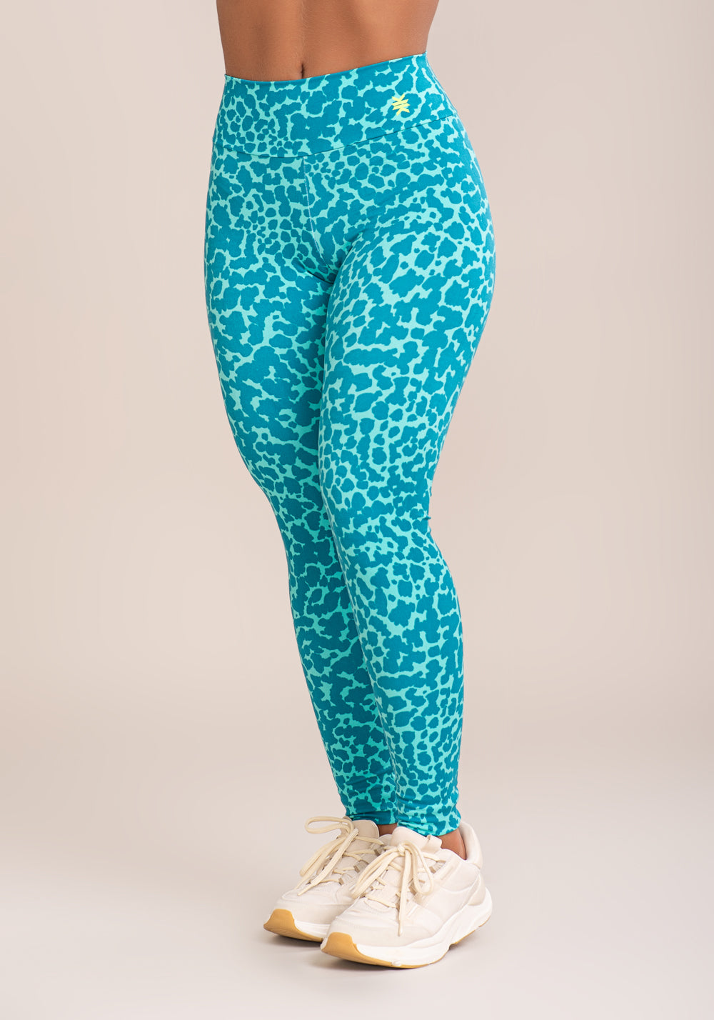 Legging Fitness Feminina Euphoria Estampa Spot Blue Dlk