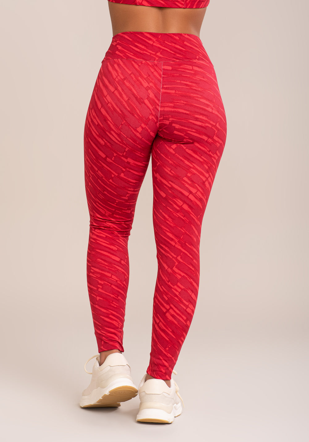 Legging Fitness Feminina Euphoria Estampa Brush Pink Dlk