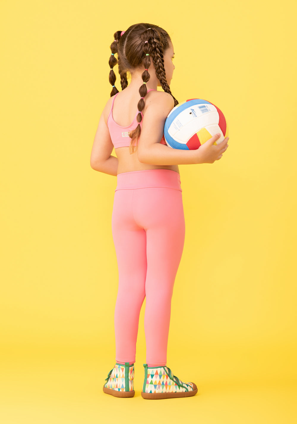 Top Infantil Básico Rosa Chiclete Dlk
