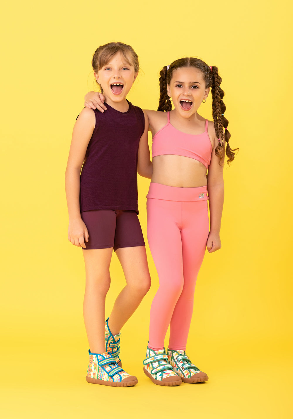 Top Infantil Básico Rosa Chiclete Dlk