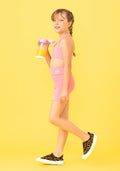 Top Infantil Nadador Básico Rosa Chiclete Dlk