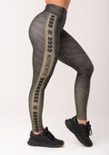 Legging Fitness Feminina Estampada Authentic Verde Printed Dlk