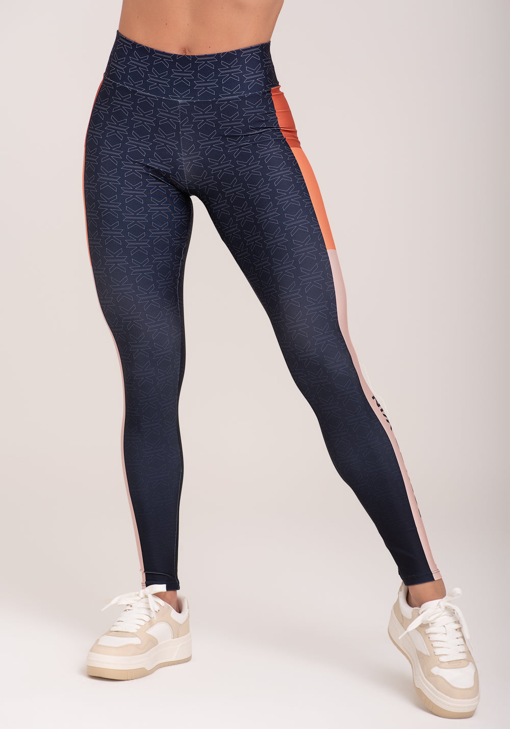 Legging Fitness Feminina Estampada Motivation Azul Printed Dlk