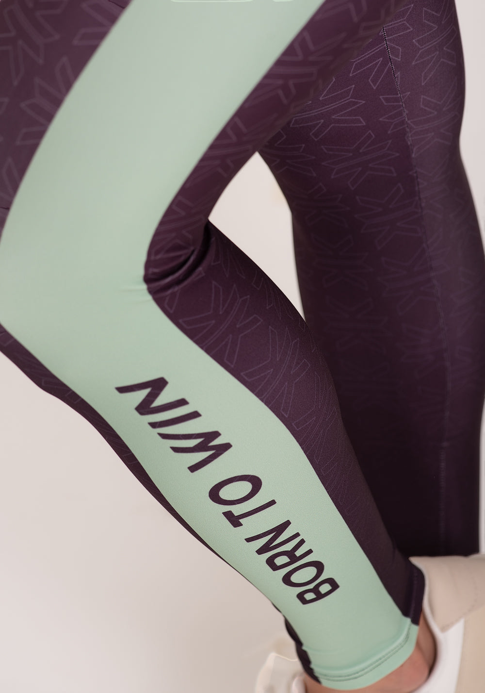 Legging Fitness Feminina Estampada Motivation Roxo Printed Dlk
