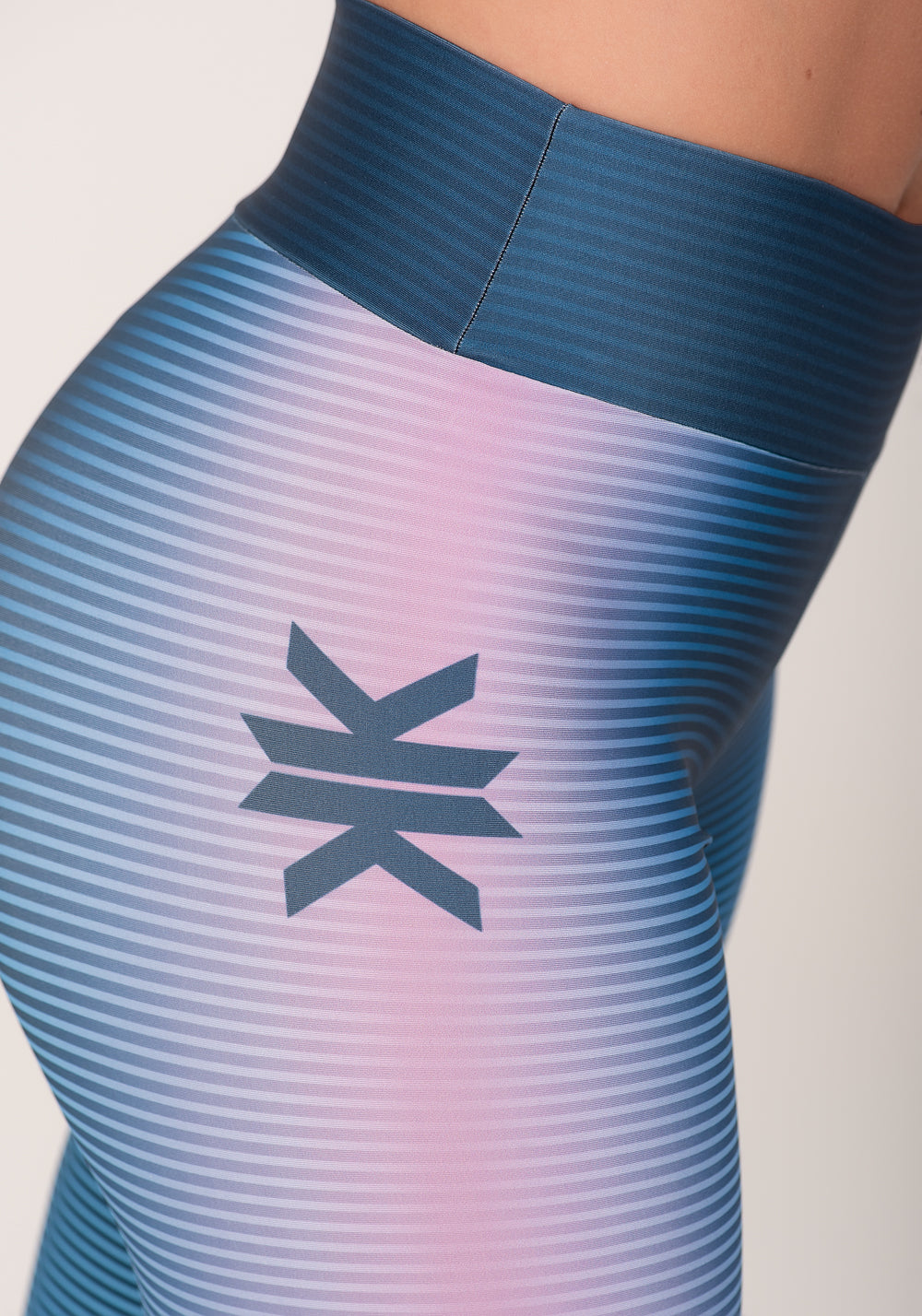 Legging Fitness Feminina Estampada Win Lilás Printed Dlk