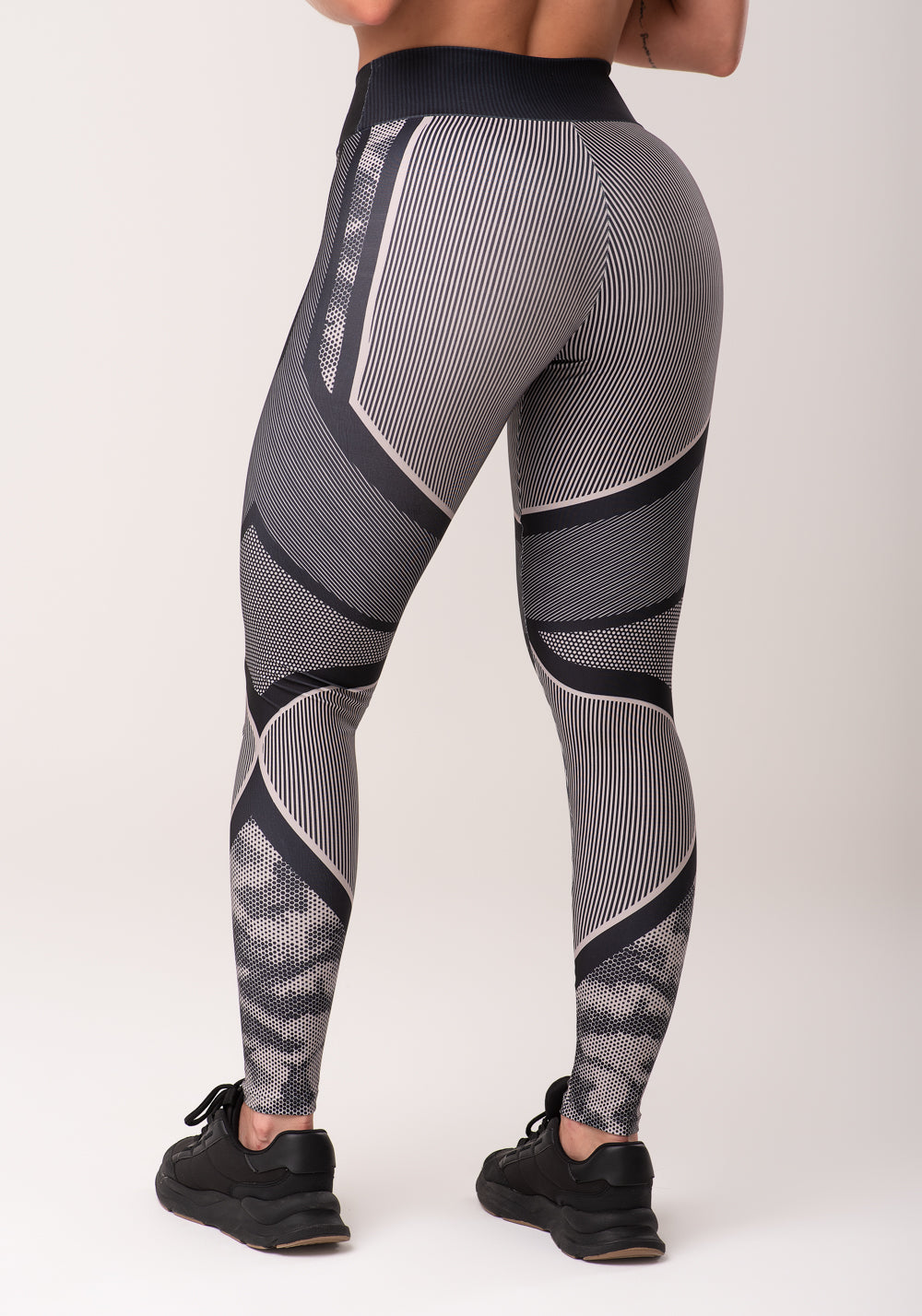 Legging Fitness Feminina Estampada Strong Nude Printed Dlk