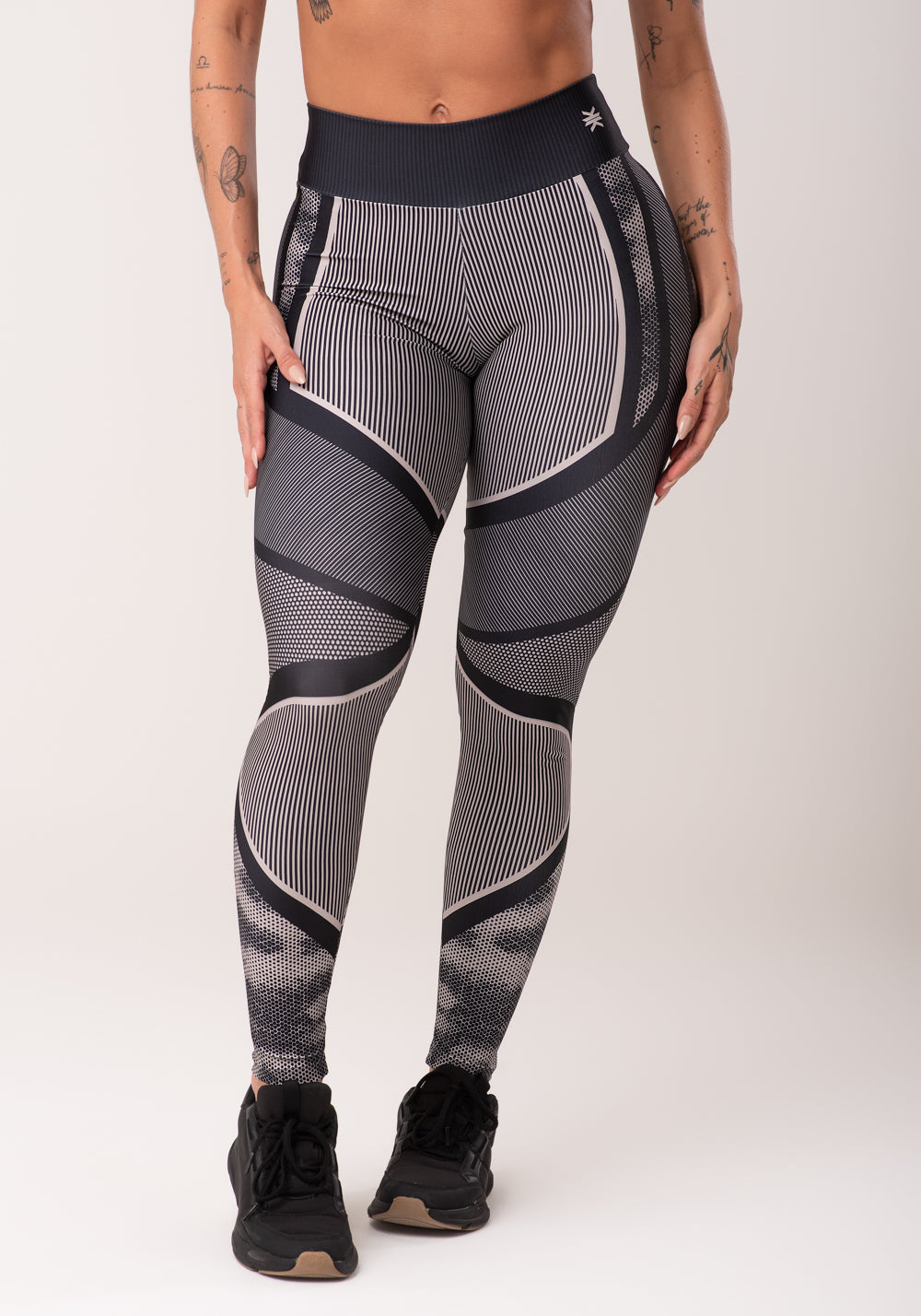 Legging Fitness Feminina Estampada Strong Nude Printed Dlk