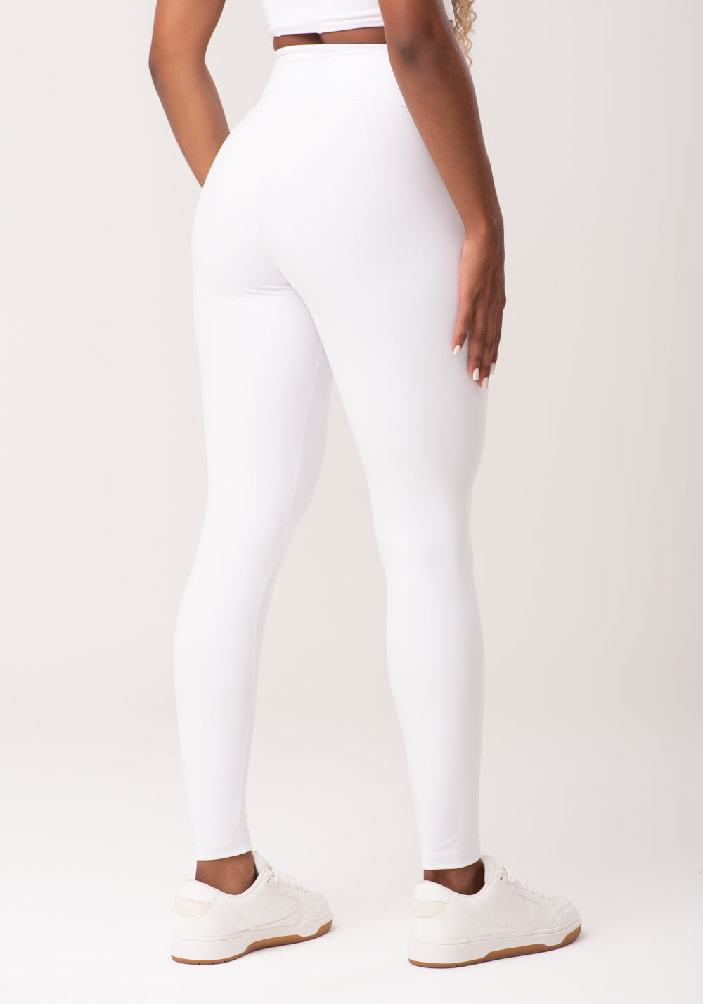 Legging Fitness Feminina Branco New Age Dlk