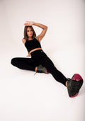 Legging Fitness Feminina Preto Seamless Dlk