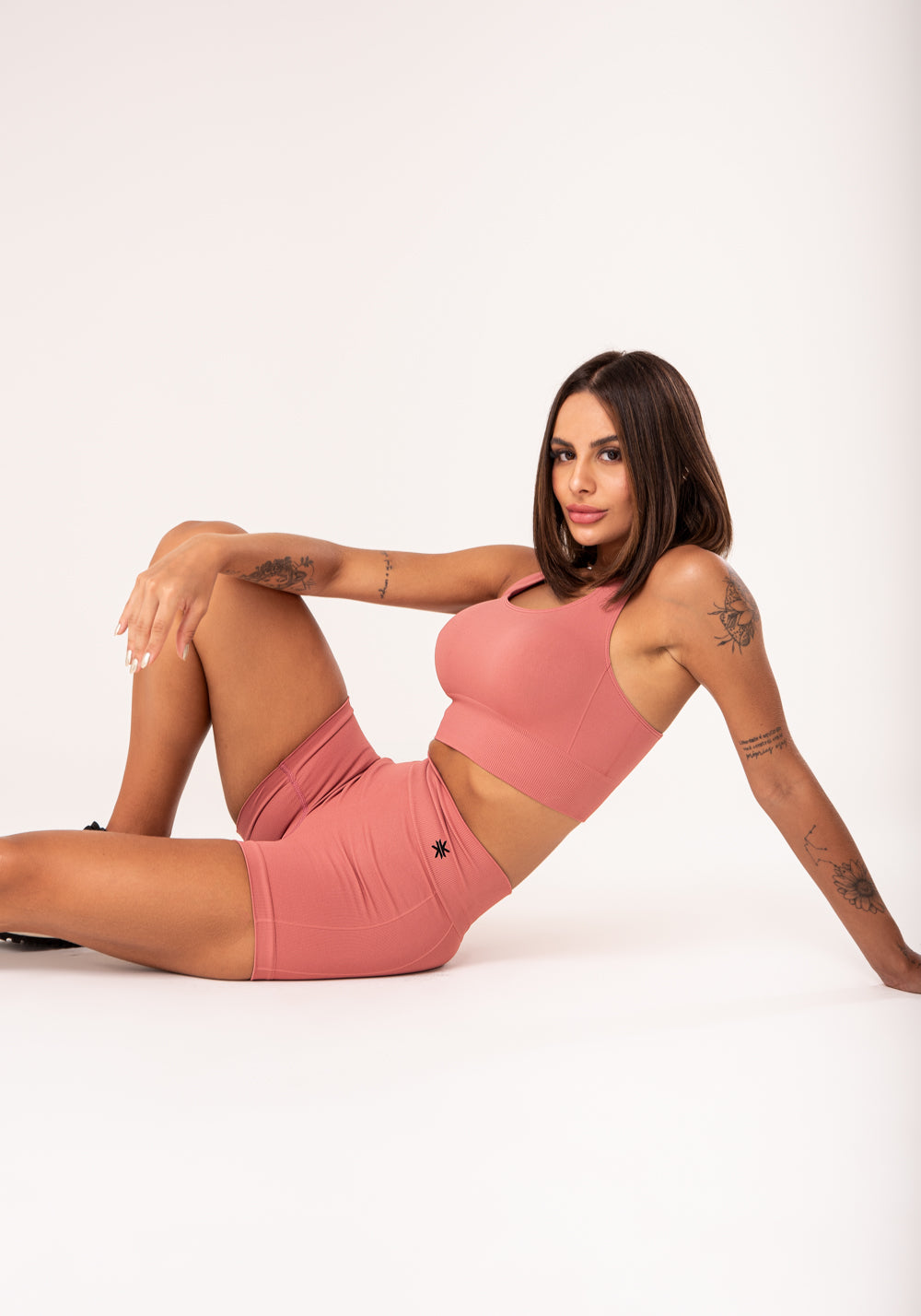 Short Fitness Feminino Goiaba Seamless Dlk
