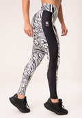 Legging Fitness Feminina Estampada Animal Print Verde Neon Printed Dlk