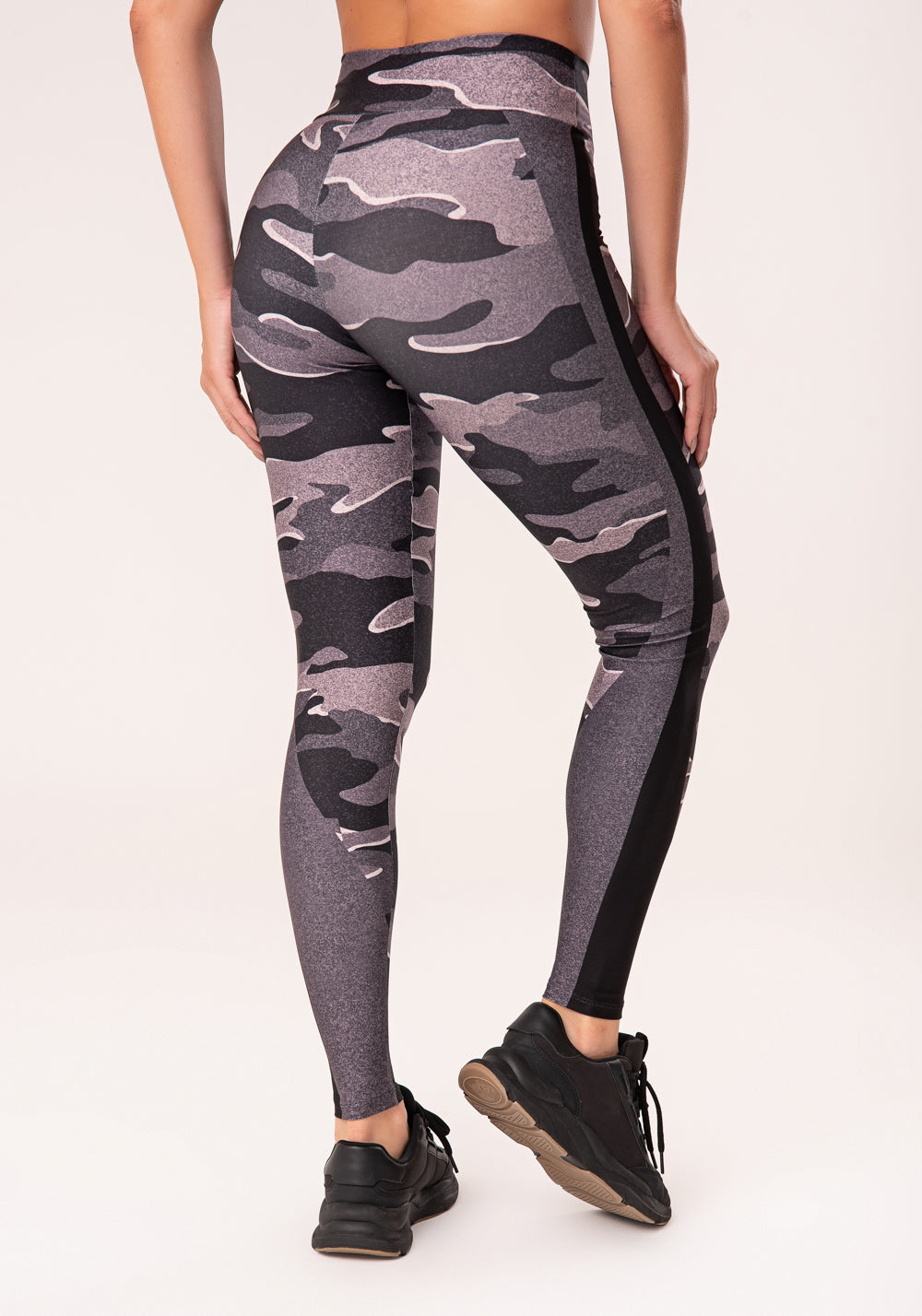 Legging Fitness Feminina Estampada Camuflado Nude Printed Dlk