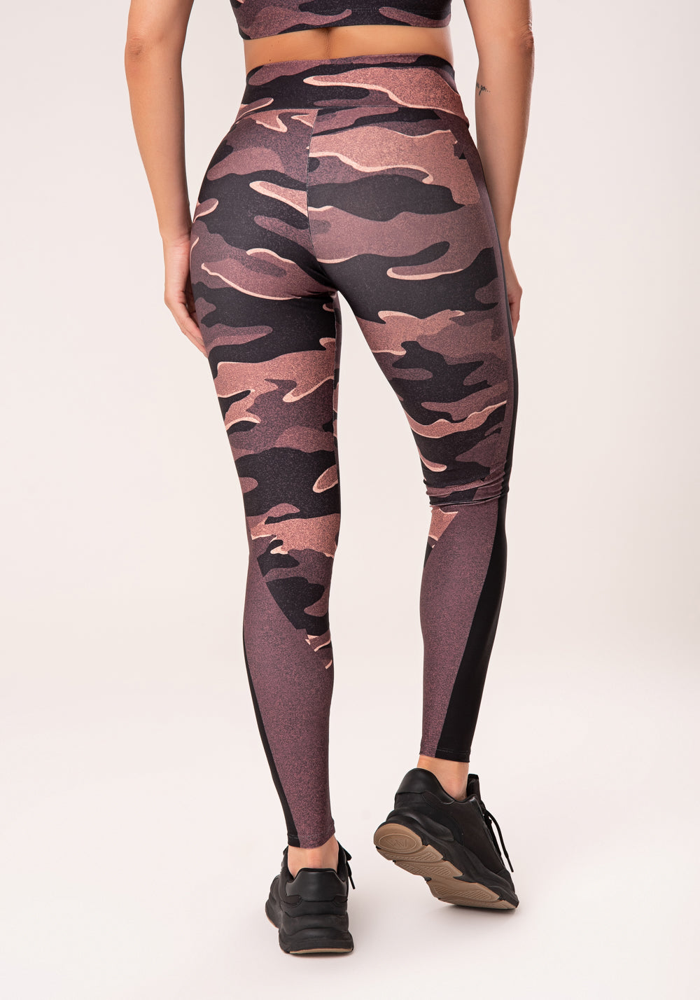 Legging Fitness Feminina Estampada Camuflado Terra Printed Dlk