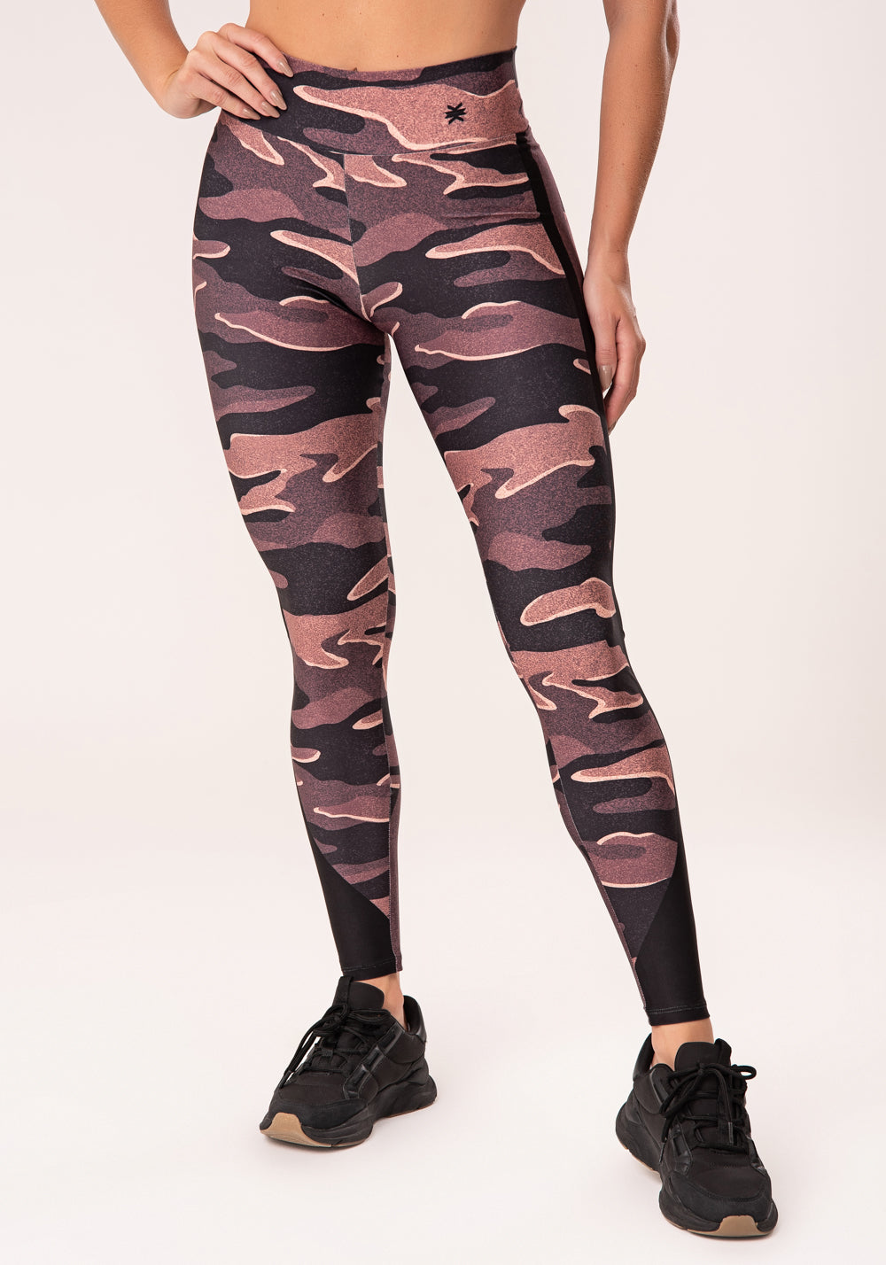 Legging Fitness Feminina Estampada Camuflado Terra Printed Dlk
