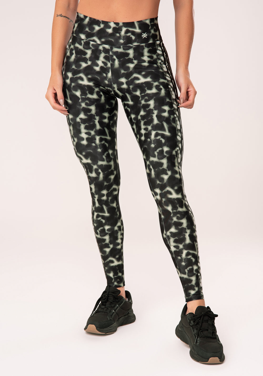 Legging Fitness Feminina Estampada Casco De Tartaruga Verde Printed Dlk