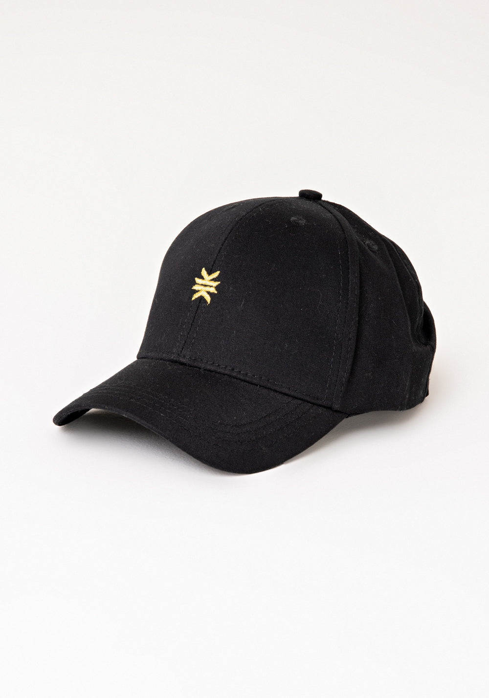 Boné Bordado Preto Com Dourado Dlk