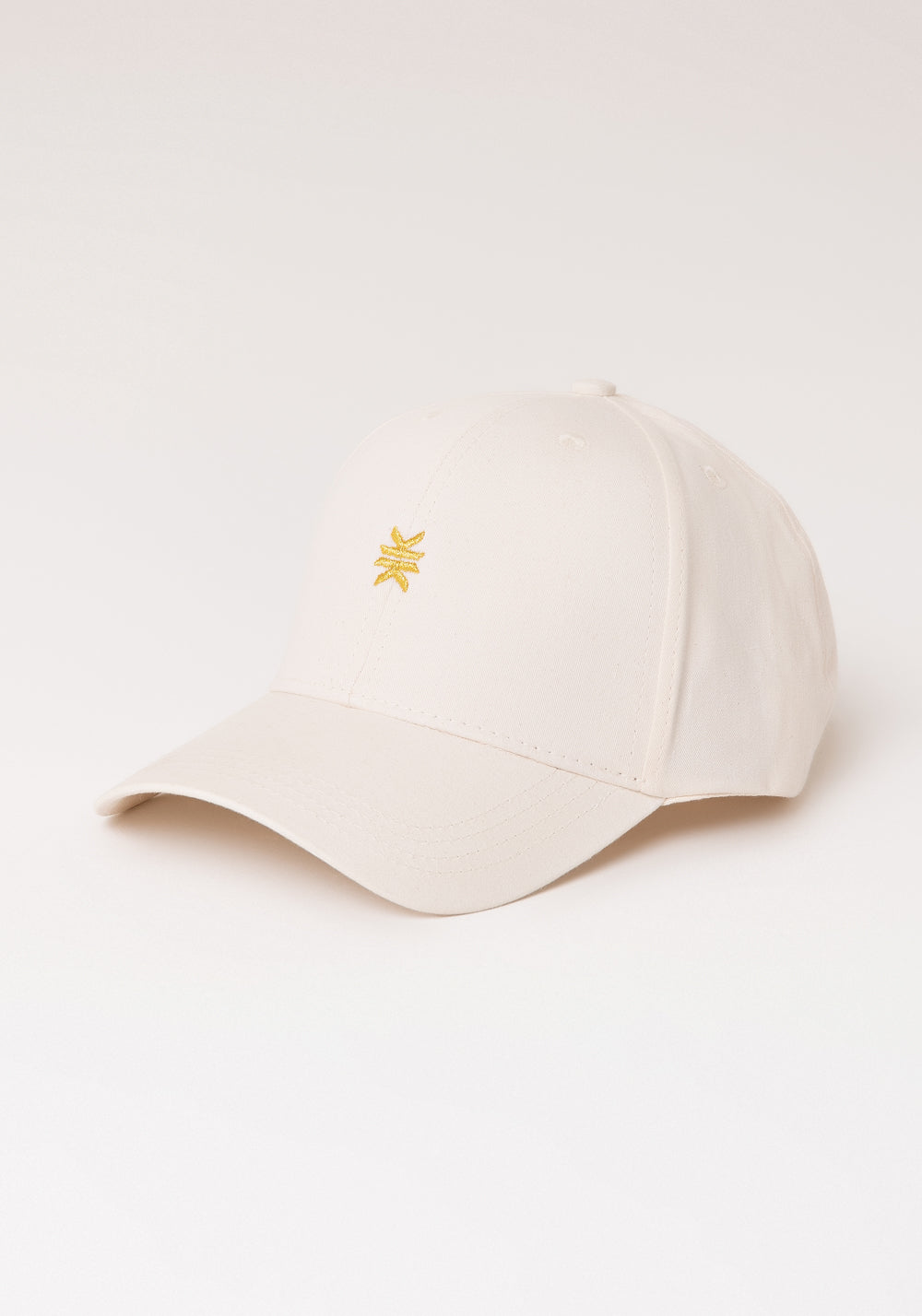 Boné Bordado Off White Com Dourado Dlk