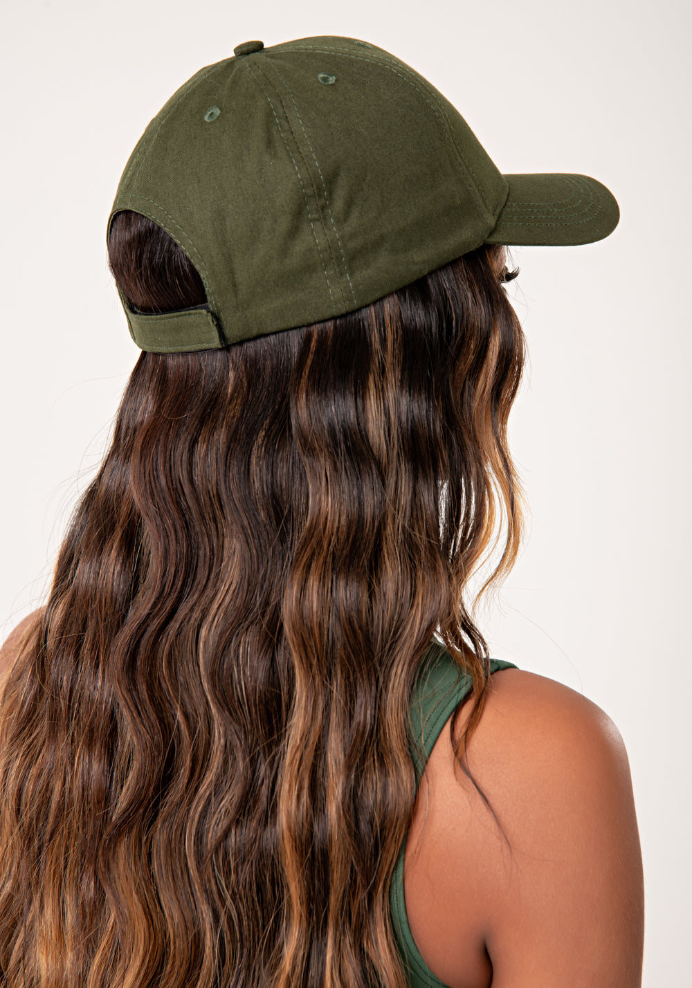 Boné Bordado Verde Com Cobre Dlk